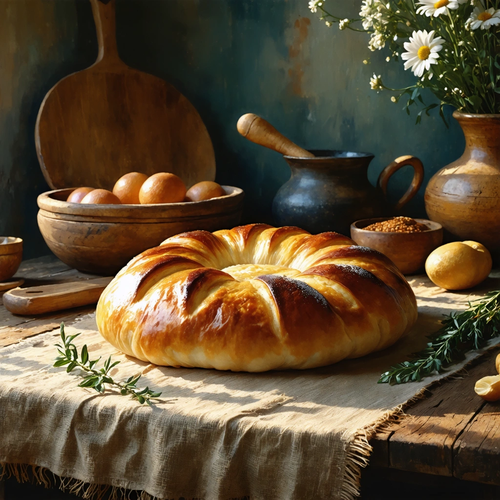 Tradicionalni Balkanski Hlebovi: Rustikalni Domaći Somuni