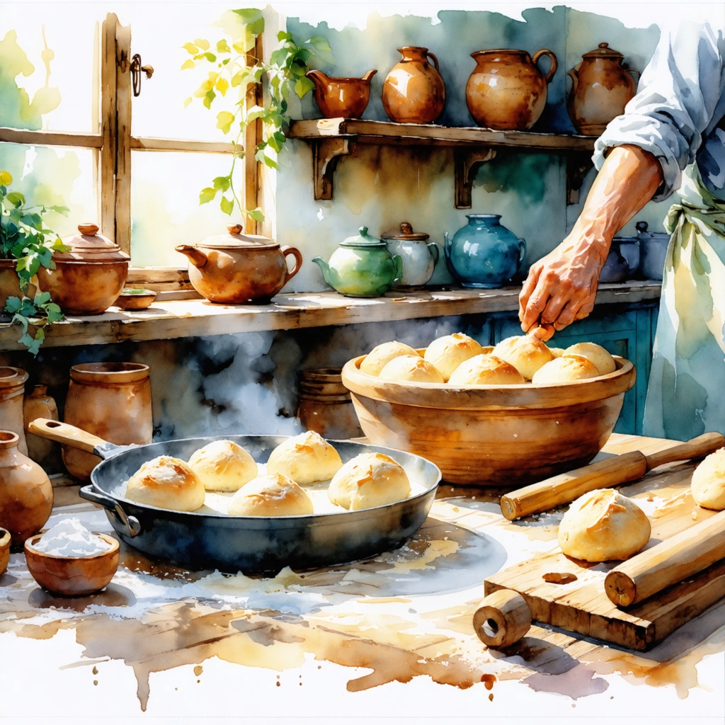 Domaće Lepinje: Jednostavni Balkanski Hlebovi