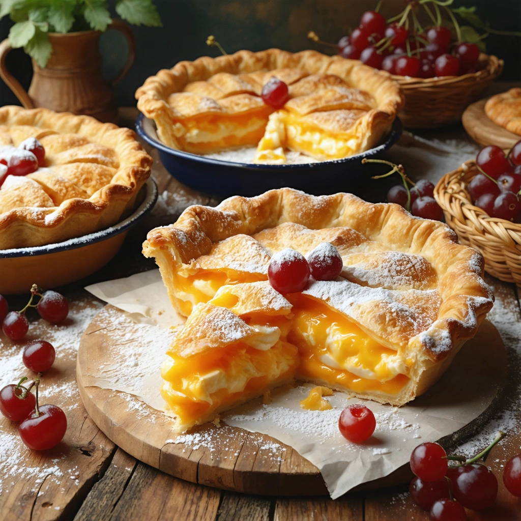 Balkanske Kremaste Pite: Slatki Domaći Specijaliteti