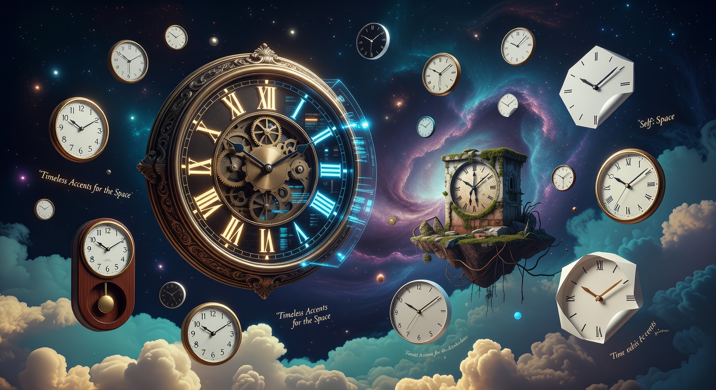 Dekorativni zidni satovi: bezvremenski akcenti za prostor